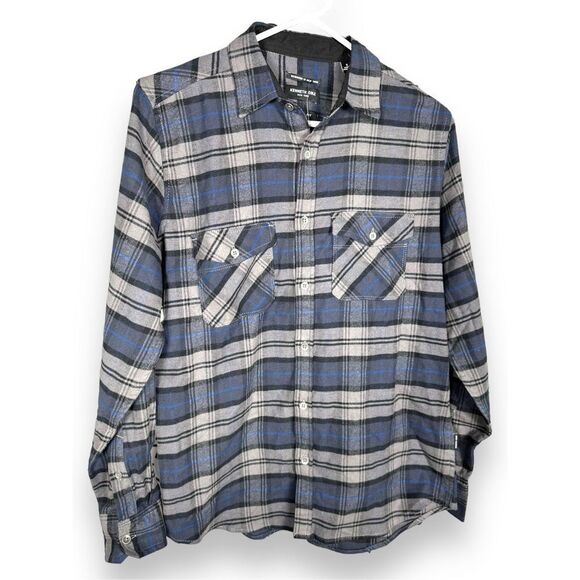 Kenneth Cole Slim Fit Techni-Cole NWT Flannel Men’s S - Picture 1 of 6